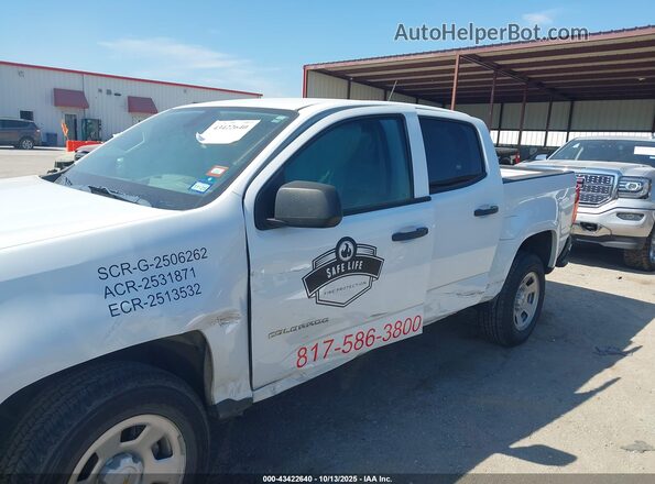 1GCGSBEA0N1300922 2022 CHEVROLET COLORADO Белый Вид спереди