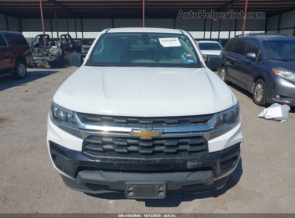 1GCGSBEA0N1300922 2022 CHEVROLET COLORADO Белый Вид щитка приборов