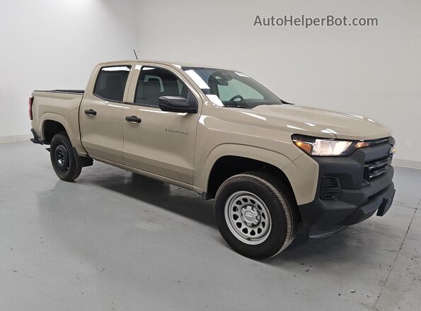 1GCGSBEC1R1195234 2024 CHEVROLET COLORADO Beige Przód prawy