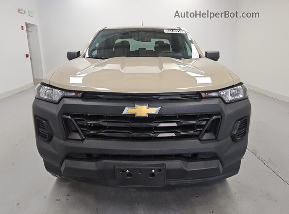 1GCGSBEC1R1195234 2024 CHEVROLET COLORADO Beige Widok z przodu