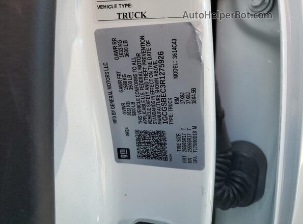1GCGSBEC3R1275926 2024 CHEVROLET COLORADO White Շարժիչի բաժամունքի տեսք