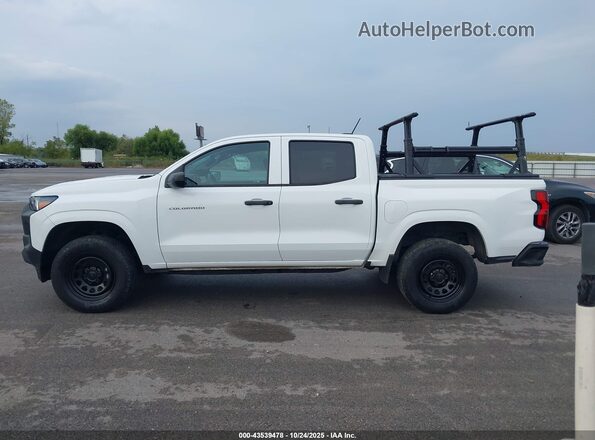 1GCGSBEC5P1154845 2023 CHEVROLET COLORADO White Widok wnętrza 360 stopni