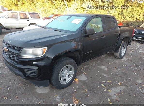 1GCGSBEN6N1325911 2022 CHEVROLET COLORADO Black Front left
