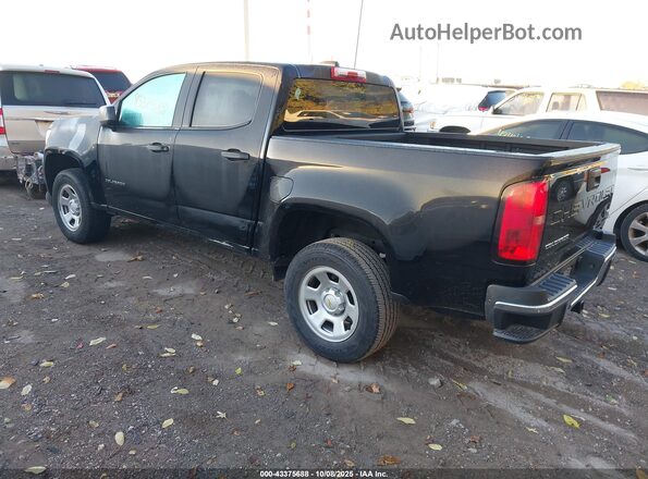 1GCGSBEN6N1325911 2022 CHEVROLET COLORADO Black Rear left