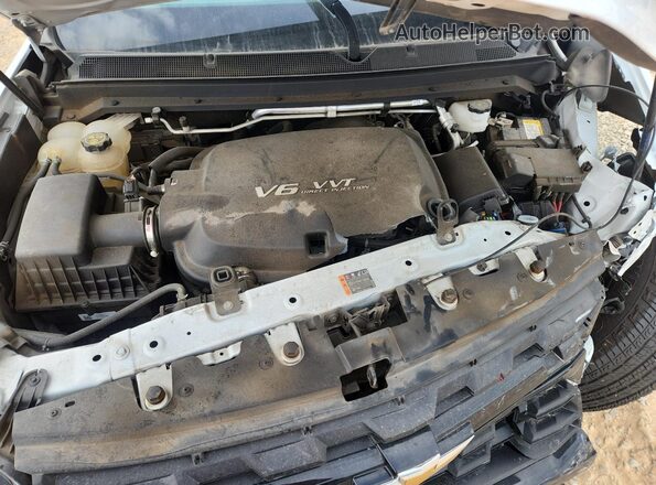 1GCGSBEN8N1316885 2022 CHEVROLET COLORADO White Vista del compartimento del motor