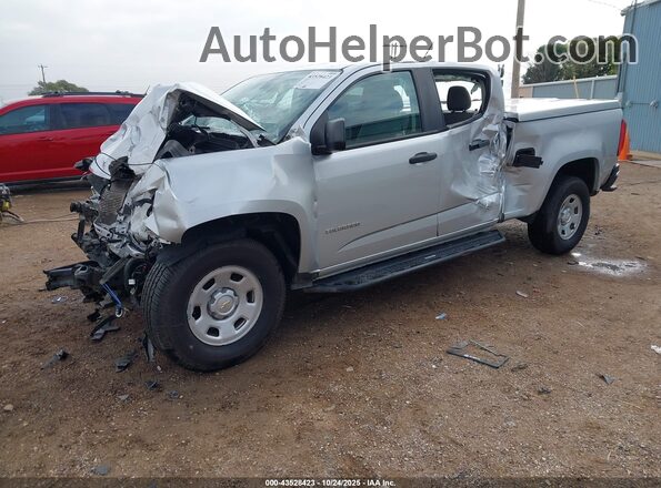 1GCGSBEN9L1202892 2020 CHEVROLET COLORADO Серебряный Передняя левая четверть