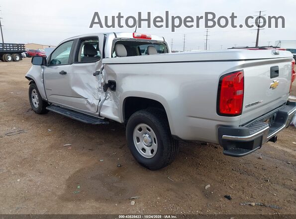 1GCGSBEN9L1202892 2020 CHEVROLET COLORADO Серебряный Задняя левая четверть