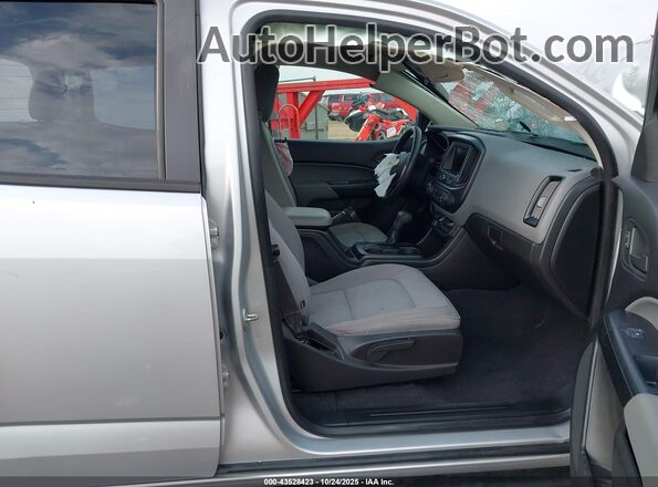 1GCGSBEN9L1202892 2020 CHEVROLET COLORADO Серебряный Вид салона спереди