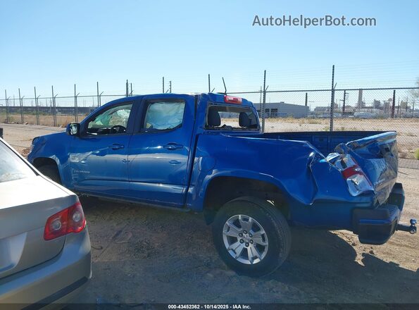 1GCGSCEA3M1273719 2021 CHEVROLET COLORADO Бирюзовый 