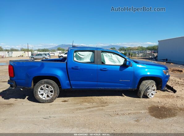 1GCGSCEA3M1273719 2021 CHEVROLET COLORADO Бирюзовый 