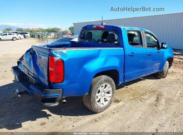 1GCGSCEA3M1273719 2021 CHEVROLET COLORADO Бирюзовый 
