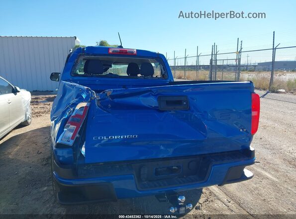 1GCGSCEA3M1273719 2021 CHEVROLET COLORADO Бирюзовый 