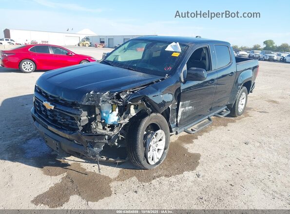 1GCGSCEA3N1293129 2022 CHEVROLET COLORADO Black Front view