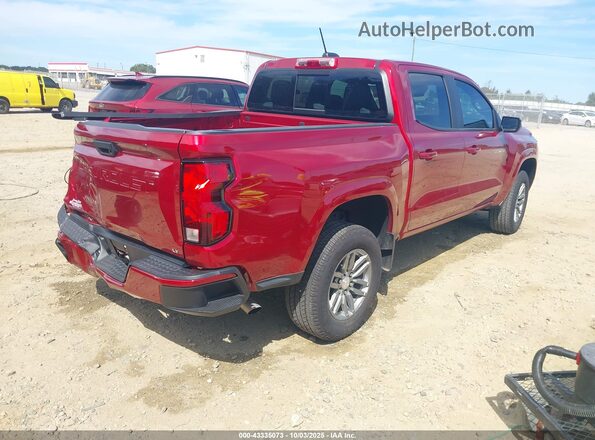 1GCGSCEC0R1252660 2024 CHEVROLET COLORADO Красный Задняя правая четверть