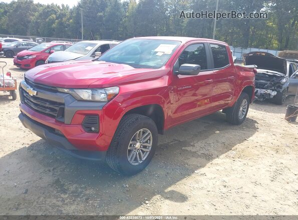 1GCGSCEC0R1252660 2024 CHEVROLET COLORADO Красный Передняя левая четверть