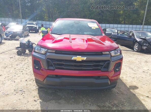 1GCGSCEC0R1252660 2024 CHEVROLET COLORADO Красный Вид щитка приборов