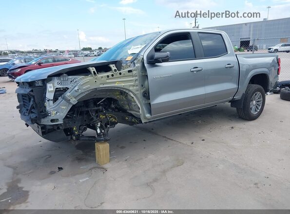 1GCGSCEC1R1305608 2024 CHEVROLET COLORADO Silver Առջևի ձախ երեք քառորդ տեսարան