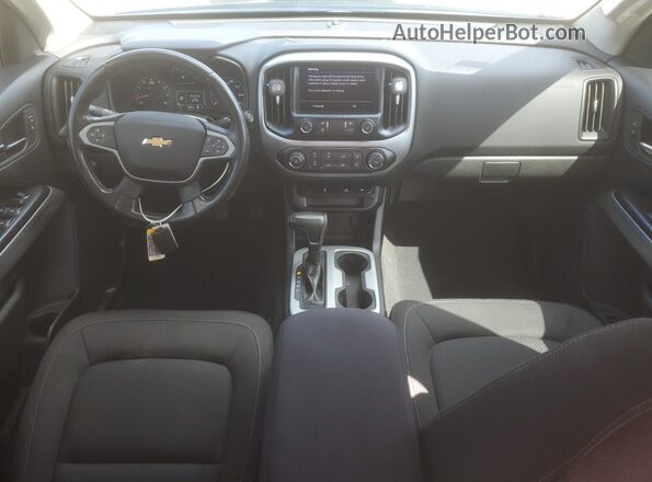 1GCGSCEN7M1193097 2021 CHEVROLET COLORADO Black Առջևի վահանակի տեսք