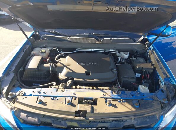 1GCGSCEN9M1200518 2021 CHEVROLET COLORADO Blue Widok z tyłu