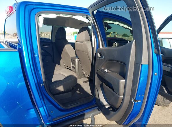 1GCGSCEN9M1200518 2021 CHEVROLET COLORADO Blue Widok naklejki z numerem VIN