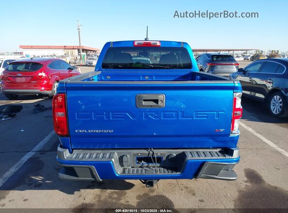 1GCGSCEN9M1200518 2021 CHEVROLET COLORADO Blue 
