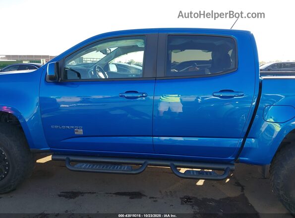 1GCGSCEN9M1200518 2021 CHEVROLET COLORADO Blue Widok wnętrza 360 stopni
