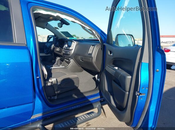 1GCGSCEN9M1200518 2021 CHEVROLET COLORADO Blue Widok wnętrza z przodu