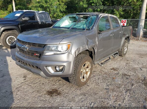1GCGSDEN7L1244036 2020 CHEVROLET COLORADO Gray Przód lewy