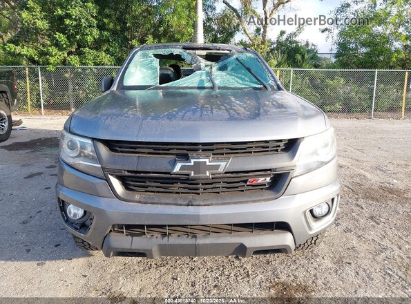 1GCGSDEN7L1244036 2020 CHEVROLET COLORADO Gray Widok deski rozdzielczej