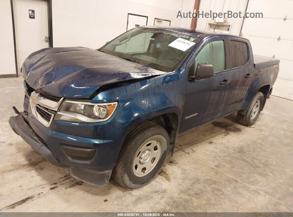 1GCGTBEN0L1106436 2020 CHEVROLET COLORADO Blue Առջևի ձախ երեք քառորդ տեսարան