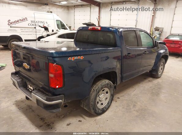 1GCGTBEN0L1106436 2020 CHEVROLET COLORADO Blue Հետևի աջ