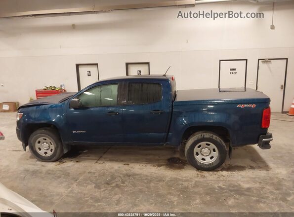 1GCGTBEN0L1106436 2020 CHEVROLET COLORADO Blue Սալոնի 360 աստիճան տեսք