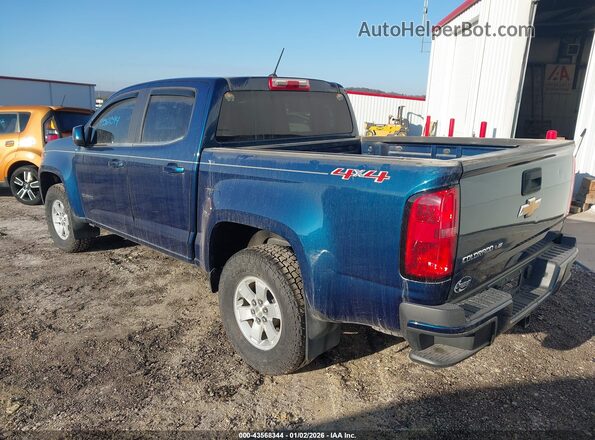 1GCGTBEN0L1123480 2020 CHEVROLET COLORADO Dark Blue Tył lewy