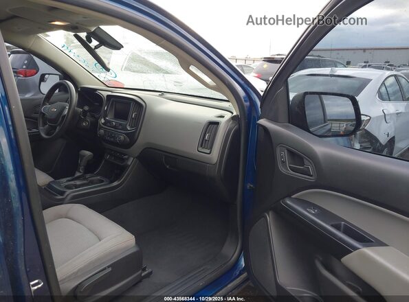 1GCGTBEN0L1123480 2020 CHEVROLET COLORADO Dark Blue Widok wnętrza z przodu