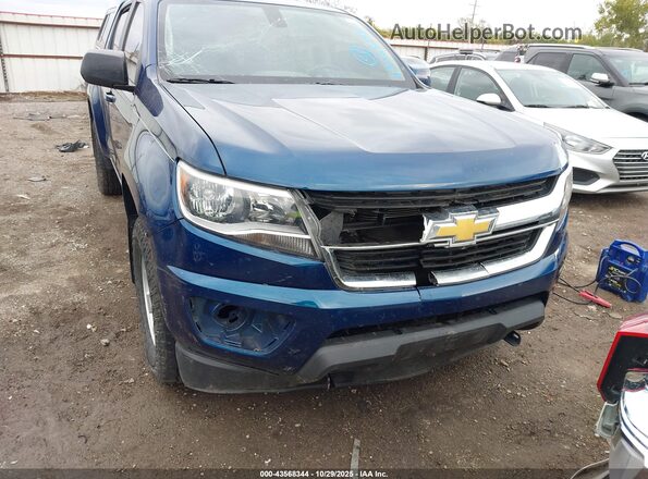 1GCGTBEN0L1123480 2020 CHEVROLET COLORADO Dark Blue Widok z przodu
