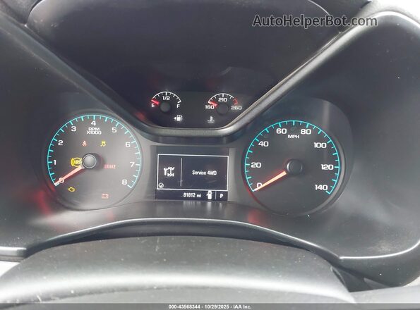 1GCGTBEN0L1123480 2020 CHEVROLET COLORADO Dark Blue Widok tylnych siedzeń