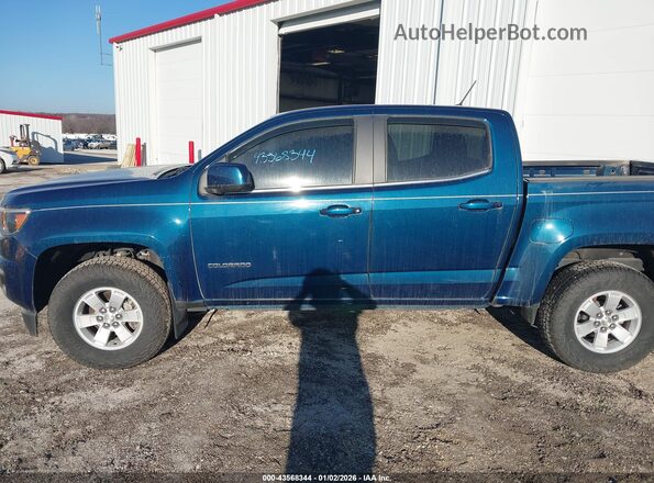 1GCGTBEN0L1123480 2020 CHEVROLET COLORADO Dark Blue Widok wnętrza 360 stopni
