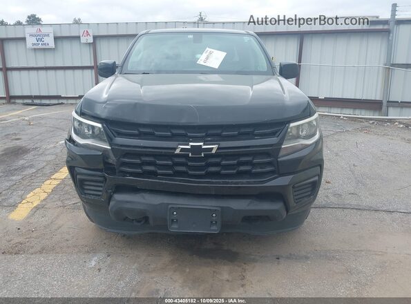 1GCGTBEN3M1120073 2021 CHEVROLET COLORADO Black Vista del cuadro de instrumentos