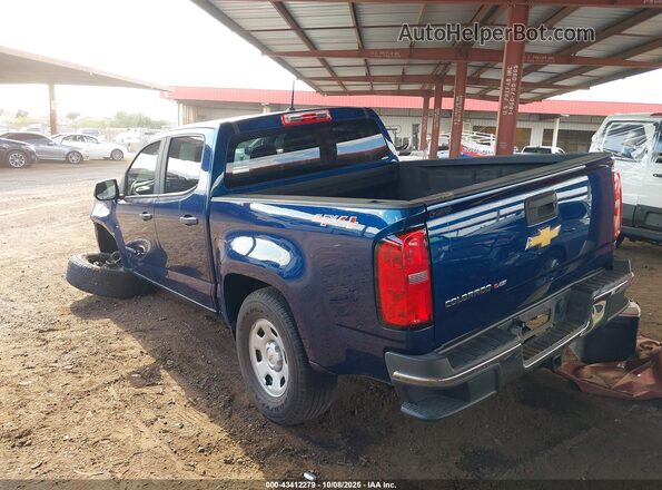 1GCGTBENXL1104063 2020 CHEVROLET COLORADO Blue Rear left