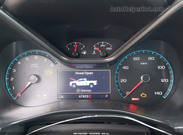 1GCGTCEN2L1105200 2020 CHEVROLET COLORADO Blue უკანა სავარძლების ხედი
