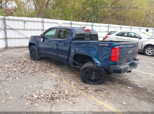 1GCGTCEN2L1105200 2020 CHEVROLET COLORADO Blue უკანა მარცხენა