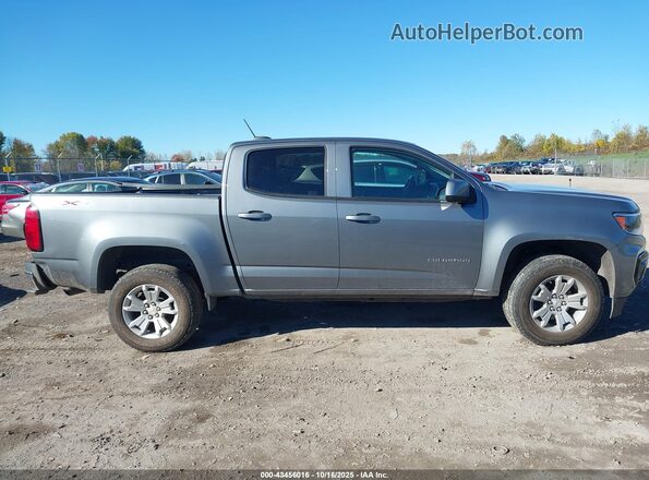 1GCGTCEN7N1301538 2022 CHEVROLET COLORADO Silver Widok wnętrza z tyłu