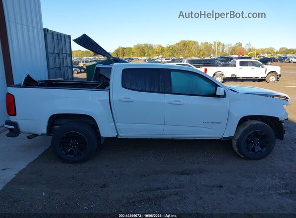 1GCGTCEN9M1145226 2021 CHEVROLET COLORADO White Widok wnętrza z tyłu