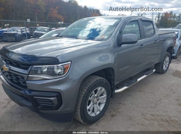 1GCGTCEN9N1106282 2022 CHEVROLET COLORADO Gray Передня ліва чверть