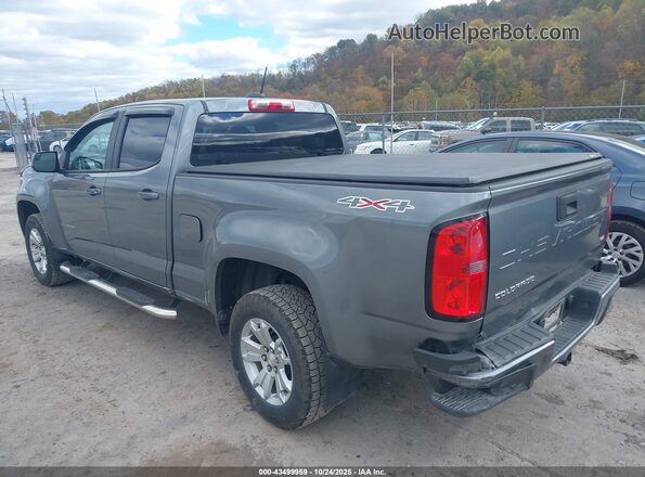 1GCGTCEN9N1106282 2022 CHEVROLET COLORADO Gray Задня ліва чверть