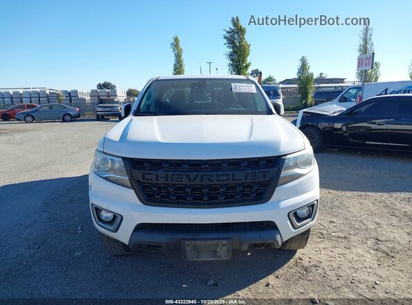 1GCGTDEN2L1221647 2020 CHEVROLET COLORADO White Вид щитка приладів