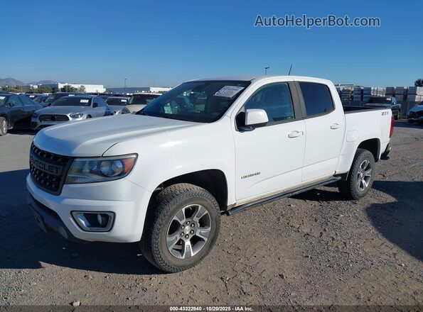 1GCGTDEN2L1221647 2020 CHEVROLET COLORADO White Вид спереду