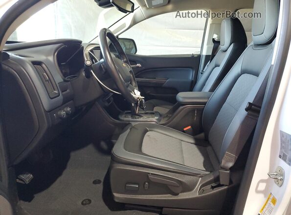 1GCGTDEN3N1236693 2022 CHEVROLET COLORADO White Widok wnętrza z przodu