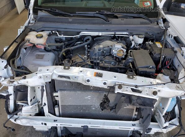 1GCGTDEN3N1236693 2022 CHEVROLET COLORADO White Widok wnętrza z tyłu
