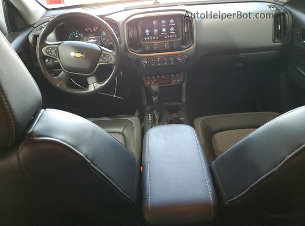1GCGTDEN3N1236693 2022 CHEVROLET COLORADO White Widok deski rozdzielczej
